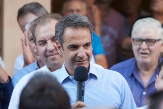 Μητσοτάκης: «Σώσαμε τη χώρα το καλοκαίρι του 2015»