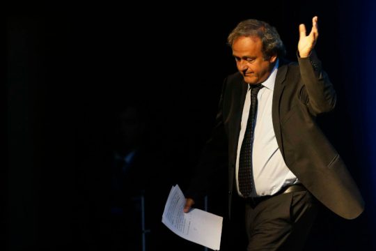 Συνελήφθη ο Πλατινί για το Μουντιάλ του 2022