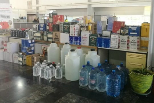 Κρήτη: Κατασχέθηκαν μεγάλες ποσότητες λαθραίων ποτών