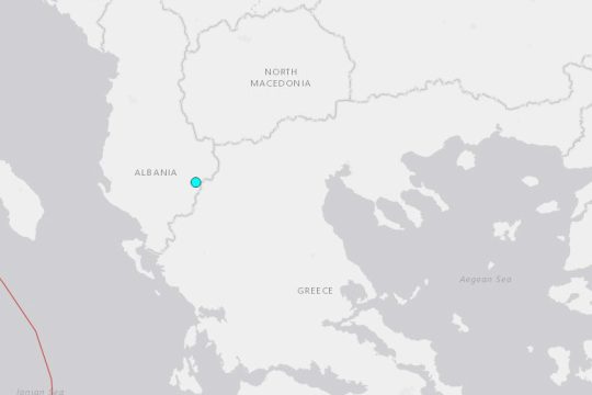 Σεισμός 4,7 Ρίχτερ στην Αλβανία, αισθητός και στην Ελλάδα 