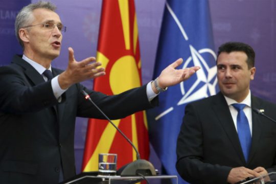 Στόλτενμπεργκ στη Βόρεια Μακεδονία: Είμαστε έτοιμοι να σας καλωσορίσουμε