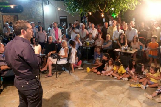 Τσίπρας: Ζητούν να μας ξανακυβερνήσουν αυτοί που χρεοκόπησαν τη χώρα