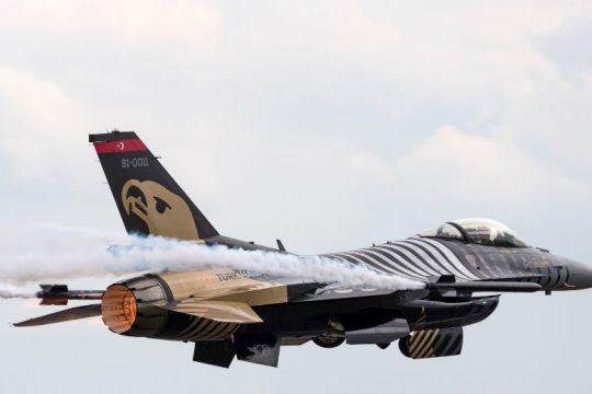 Πτήσεις τουρκικών F-16 πάνω από την Κίναρο