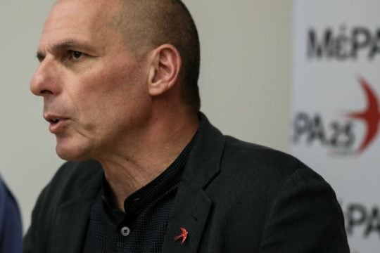 Γ. Βαρουφάκης: Προϋπόθεση για ανάπτυξη η ρήξη