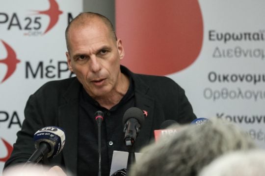 Βαρουφάκης: Υπάρχει εναλλακτική πορεία για την Ελλάδα