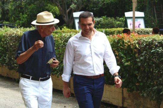 Συνάντηση Αλέξη Τσίπρα- Βασίλη Βασιλικού