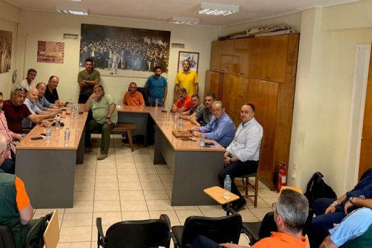 Το Βιοτεχνικό Επιμελητήριο Πειραιά στηρίζει τα Ναυπηγεία Σκαραμαγκά