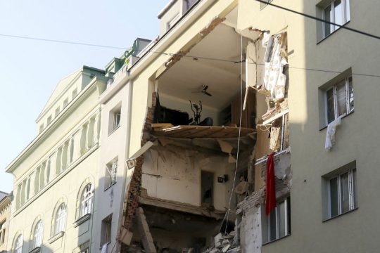 Φονική έκρηξη σε κτίριο κατοικιών στη Βιέννη