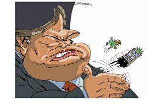 Σκίτσο της Εφ.Συν. (Π. Ζερβός 03.06.2019)