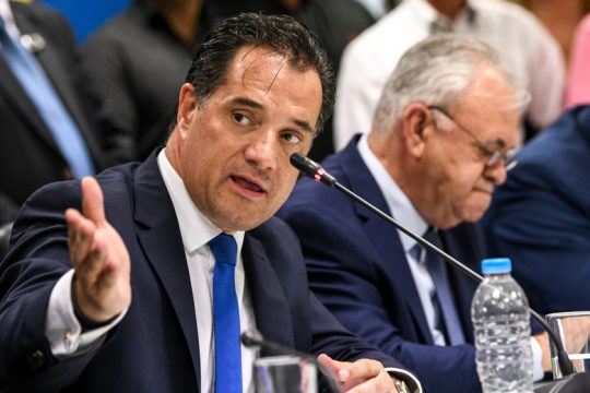Αδωνις Γεωργιάδης: «δεν θα απαξιώσω το έργο που έχει γίνει»