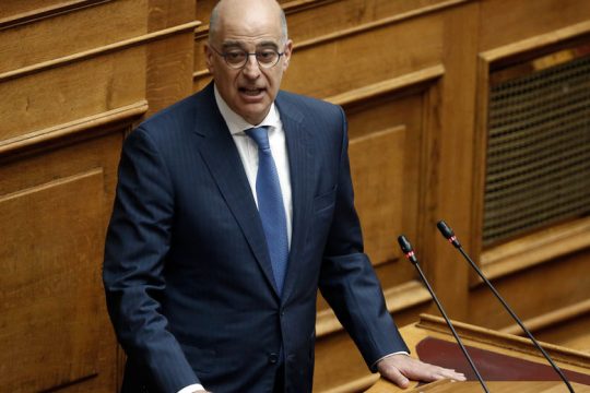 Συναίνεση στα εθνικά ζήτησε ο Ν. Δένδιας