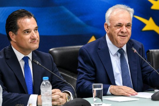 Το tweet του Γ. Δραγασάκη προς τον Αδ. Γεωργιάδη