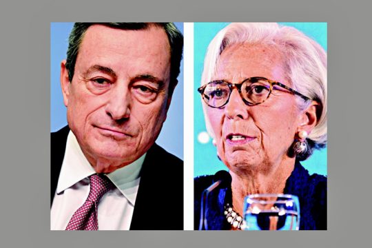 «Ναι» της ΕΚΤ στη Λαγκάρντ, «όχι» του Ντράγκι στο ΔΝΤ