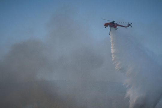 Πυρκαγιές σε Ηλεία και Φυλή Αττικής