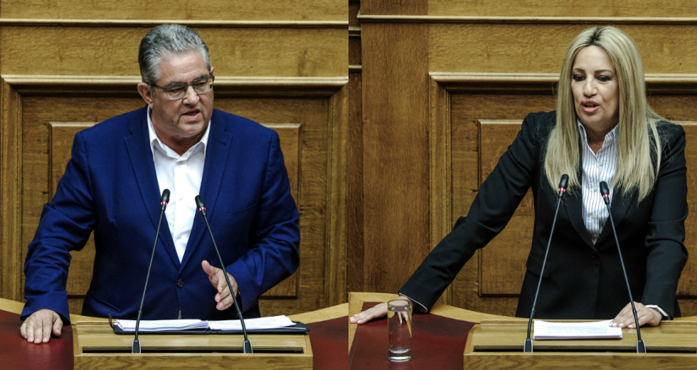 «Διμέτωπος» από Γεννηματά και Κουτσούμπα