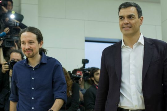 Συμφωνία Σοσιαλιστών-Podemos για κυβέρνηση χωρίς τον Ιγκλέσιας;