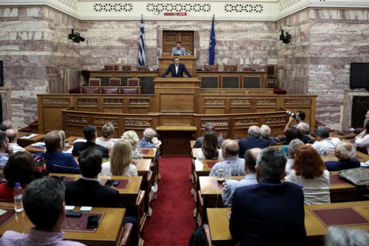 Μικροένταση χθες στην κοινοβουλευτική ομάδα του ΣΥΡΙΖΑ