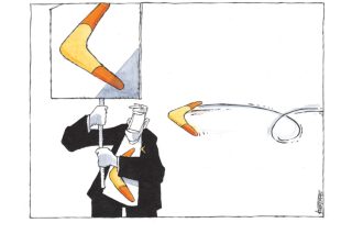 Σκίτσο της Εφ.Συν. (Μ. Κουντούρης 14.07.2019)