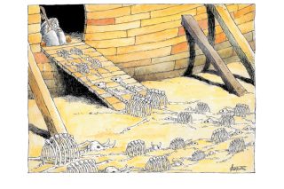 Σκίτσο της Εφ.Συν. (Μ. Κουντούρης 20.07.2019)