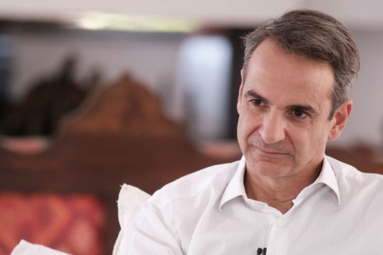 Live ο Κυριάκος Μητσοτάκης στον Alpha