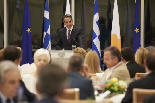 Μητσοτάκης: Εθνική προτεραιότητα η επίλυση του Κυπριακού