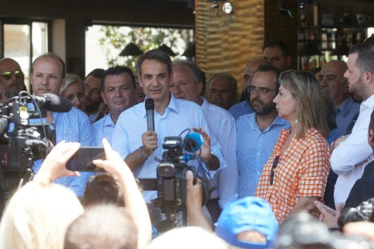 Μηδενική αποχή για ισχυρή εντολή ζήτησε ο Μητσοτάκης
