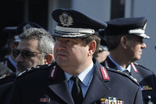 Ο Μ. Καραμαλάκης αρχηγός της ΕΛ.ΑΣ.