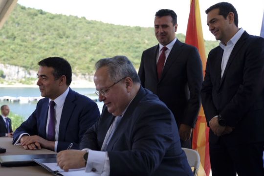 Άρχισε να αρέσει στη Ν.Δ. η Συμφωνία των Πρεσπών;
