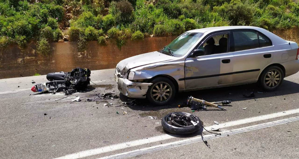 Μπαράζ τροχαίων στην Κρήτη με δύο νεκρούς και δύο σοβαρά τραυματίες