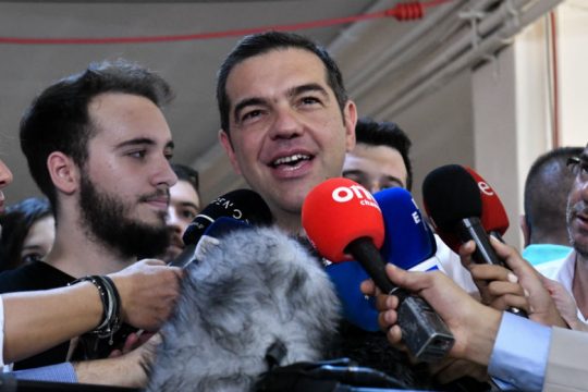 Να μην ανακοπεί η πορεία προς τα εμπρός ζήτησε ο Αλ. Τσίπρας