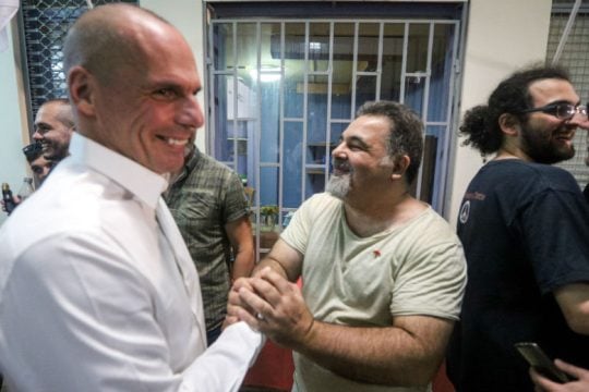 Γ. Βαρουφάκης: Μονομέτωπος αγώνας εναντίον της παρασιτικής ολιγαρχίας