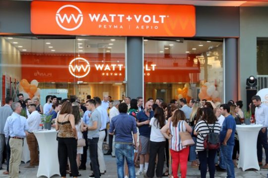 Ακόμη ένα νέο κατάστημα από τη WATT+VOLT
