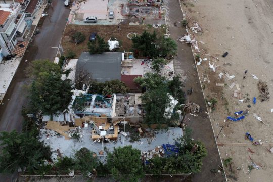 Σε έκτακτη ανάγκη η Χαλκιδική μετά τη φονική κακοκαιρία