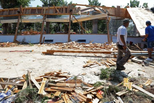 Οι μεγάλες φυσικές καταστροφές των τελευταίων χρόνων στη Χαλκιδική