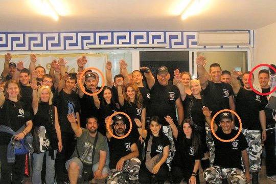 Οι χρυσαυγίτες πήγαν κομβόι στο σημείο της δολοφονίας