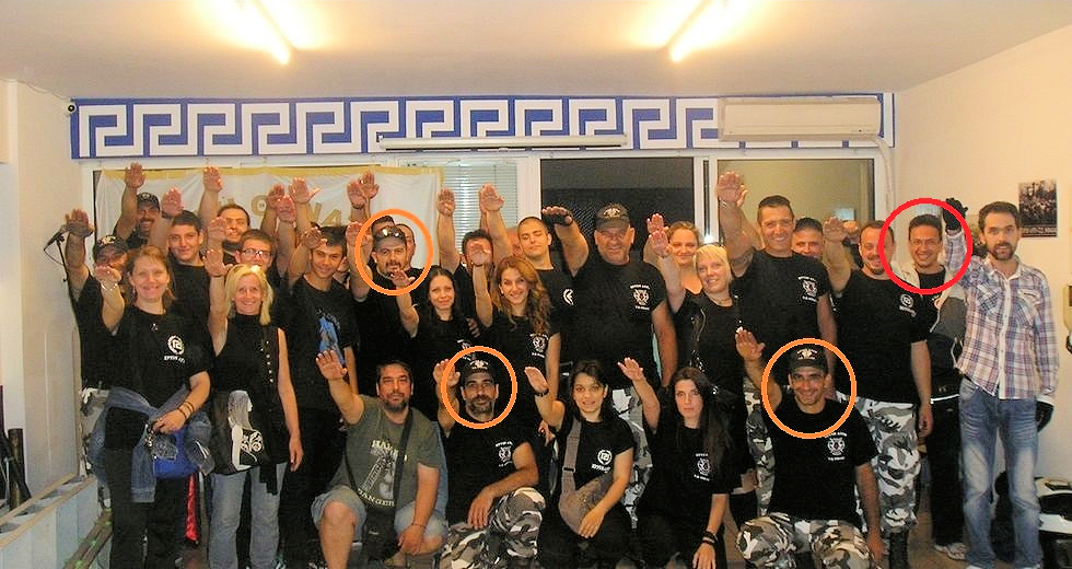 Οι χρυσαυγίτες πήγαν κομβόι στο σημείο της δολοφονίας