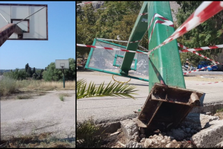 Τραγωδία από ασυντήρητη μπασκέτα