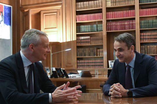 Μητσοτάκης – Λεμέρ με το βλέμμα στα πλεονάσματα