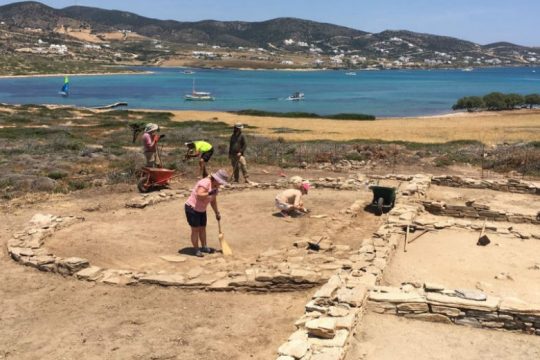 Συστηματική ανασκαφή και αναστηλωτικές εργασίες στο Δεσποτικό Κυκλάδων