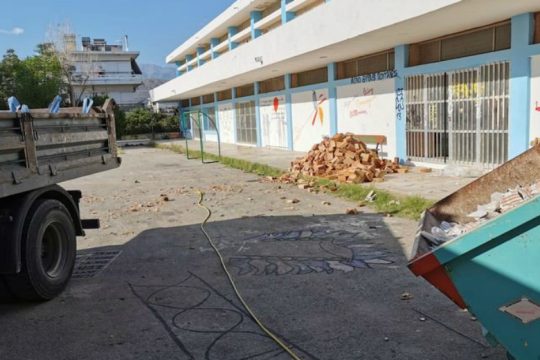 Χανιά: Δολιοφθορές σε υπό εξέλιξη έργα σε σχολικά συγκροτήματα