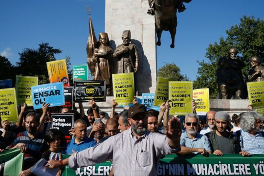 Διαμαρτυρία οργανώσεων για τις χιλιάδες συλλήψεις μεταναστών και προσφύγων στην Τουρκία
