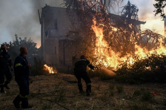 Δραματικές στιγμές ζει η Εύβοια