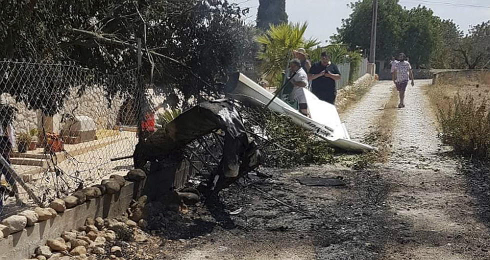 Φονική σύγκρουση αεροπλάνου με ελικόπτερο στη Μαγιόρκα