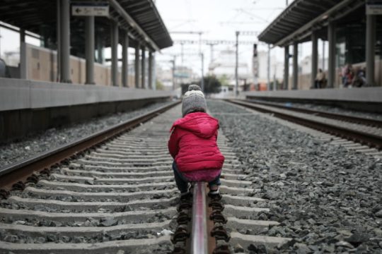 Διαμαρτυρία 50 μεταναστών στον σταθμό Λαρίσης