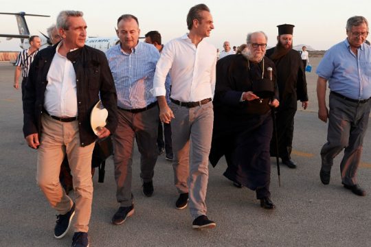 Στην Κάρπαθο ο Κυρ. Μητσοτάκης