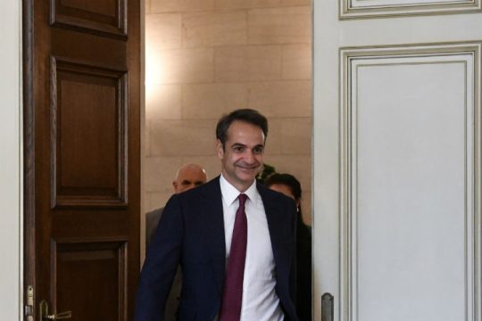 Συνάντηση Μητσοτάκη με τον διευθύνοντα σύμβουλο της «Ελντοράντο» 