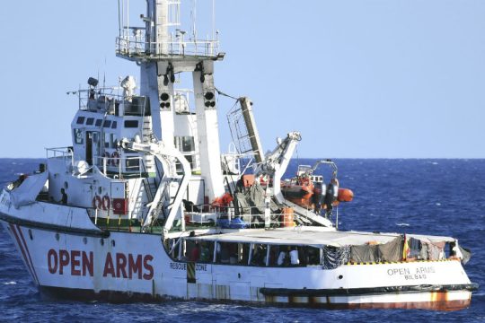 Στο λιμάνι της Λαμπεντούζα το Open Arms