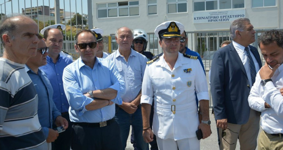 Γ. Πλακιωτάκης από Ηράκλειο: Προτεραιότητα η ενίσχυση του Λιμενικού