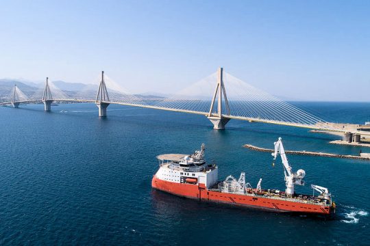 Υποθαλάσσιο ρεύμα 400 kV στο Ρίο – Αντίρριο