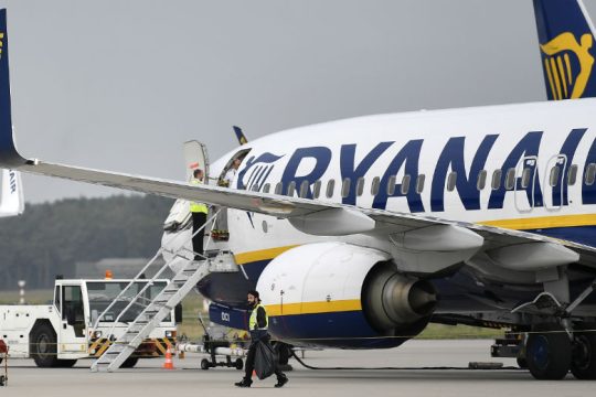 Απεργία των πληρωμάτων της Ryanair στην Ισπανία τον Σεπτέμβριο